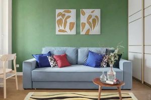 Создайте уютную атмосферу в гостиной с помощью текстиля фото