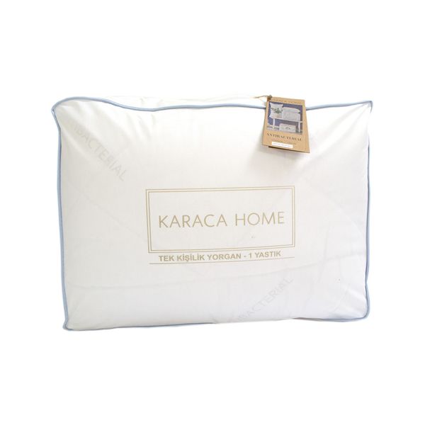 Набір ковдру з подушкою Karaca Home - Antibacterial 155х215 см полуторний 111870 фото