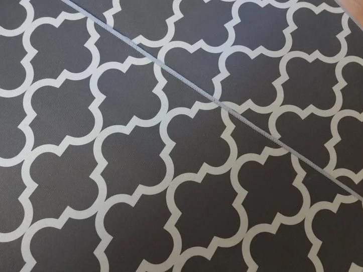 Набір килимків Homytex з 2-х штук 50x80+50x150 см, сірий 160791 фото