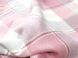 Постільна білизна Almira Mix фланель Акварель клітинка рожевий полуторний 88191 фото 2