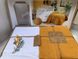 Набор постельного белья Limasso Hand Made Yellow с пике - покрывалом евро 120597 фото 2
