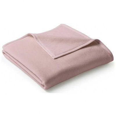 Плед Biederlack Uno Cotton rosa 140x180 см 159677 фото