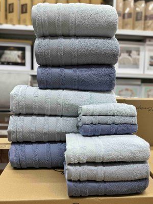 Набір махрових рушників Coton Delux із 3 шт 50х90 см модель 7 206761 фото