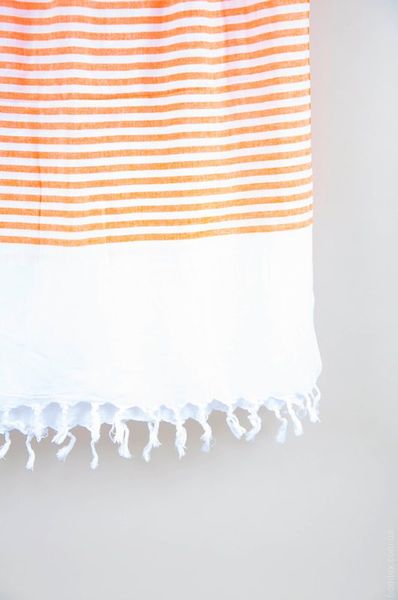 Полотенце пляжное Barine White Imbat Orange оранжевый 90х170 см 62507 фото