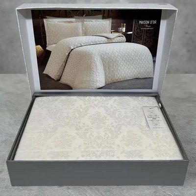 Постільна білизна Maison D'or Emerald cream євро 176057 фото