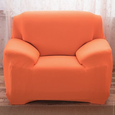 Чехол на кресло HomyTex универсальный Оранжевый 96299 фото
