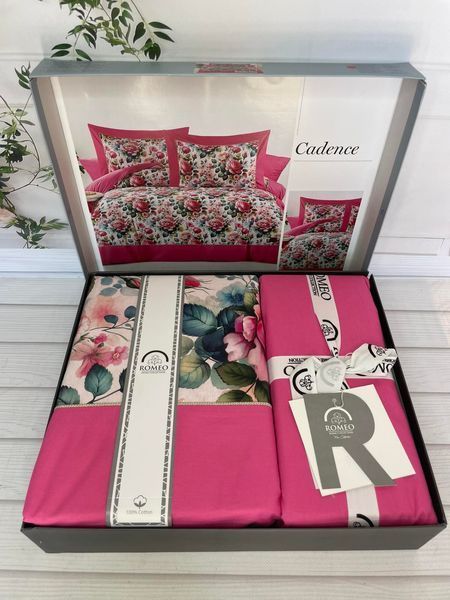 Постельное белье Romeo Home поплин Cadence евро 211409 фото