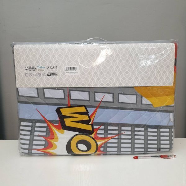 Покрывало детское стеганое CLASY Superhero 180x240 с наволочкой 117106 фото