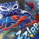 Постільна білизна TAC Ranforce Disney Spiderman blue City з простирадлом на гумці 125499 фото 2