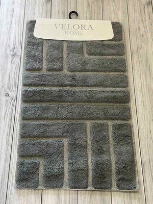 Набір килимків для ванної кімнати Velora Home 50x60 см + 60x100 см, модель V3 209472 фото
