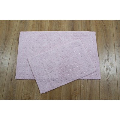 Набір килимків Irya Esta pembe рожевий 55x85 см + 40x60 см 61650 фото