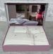 Набір махрових рушників Maison D'or Soft Hearts white - pink з 3-х штук 176329 фото 1