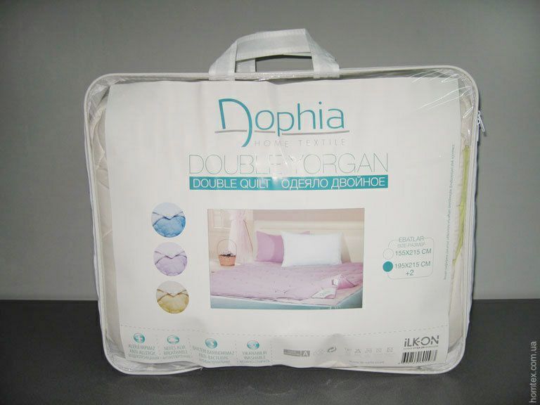 Одеяло Dophia зима-лето двухслойное 155х215 см 961 фото