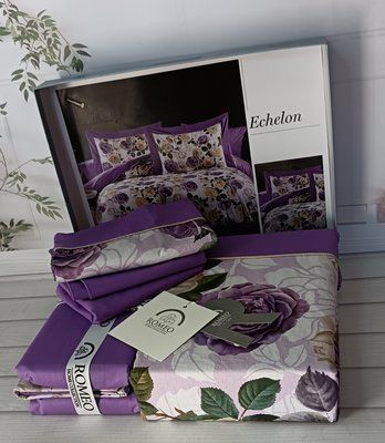 Постільна білизна Romeo Home поплін Echelon євро 211412 фото