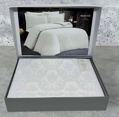 Постільна білизна Maison D'or Emerald white євро 176180 фото
