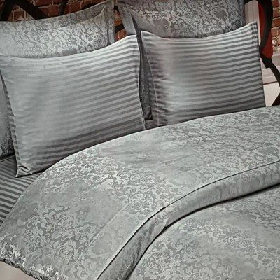 Постільна білизна Maison D'or PEARL GREY євро 116299 фото