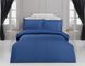 Постільна білизна Arya однотонна для готелю Sole синій євро 86998 фото 3