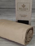 Простыни на резинке 160х200см., + 2 наволочки 50х70см. Belizza bej 130532 фото
