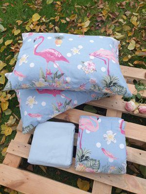 Постільна білизна фланель Cotton Star євро, модель 25 202510 фото