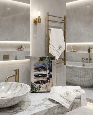 Набір рушників Maison D'or ALAIN cream 30x50 см + 50x100 см + 70x140 см 217114 фото