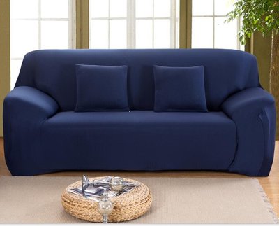 Чохол на двомісний диван HomyTex Синій 65636 фото