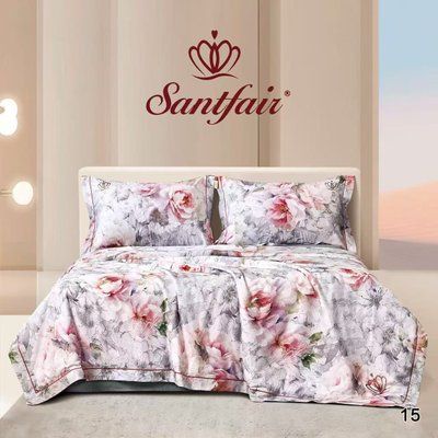 Постельное белье с летним одеялом Santfair евро, модель 15 209929 фото