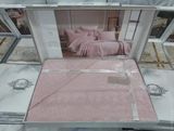 Покрывало жаккардовое Gardine's Elit pudra 240х260 см с наволочками 131955 фото
