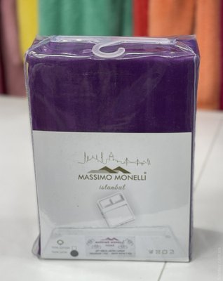 Набор наволочек Massimo Monelli фиолетовый сатин-страйп 70х70 см – 2 шт. 129785 фото