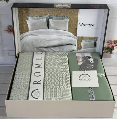Постільна білизна Romeo Home сатин Morven євро 210840 фото