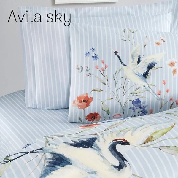 Постельное белье Altinbasak Avila Sky евро 215721 фото