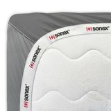 Простирадло на гумці Sonex Aero Carbon Grey 200x200+25 см 57932 фото