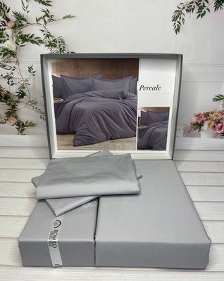 Постільна білизна Romeo Home Percale тенсел сірий 211498 фото