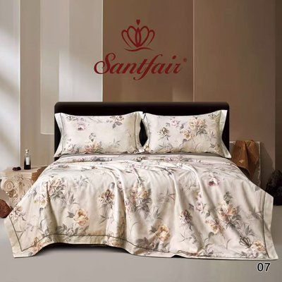Постельное белье с летним одеялом Santfair евро, модель 07 209931 фото