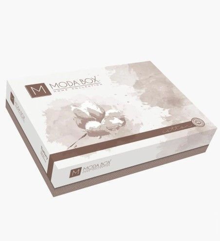 Покрывало жаккардовое Moda Box Florya Cri 240x260 см с наволочками 118581 фото