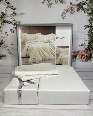 Постільна білизна Romeo Home Percale тенсел молочний 211499 фото