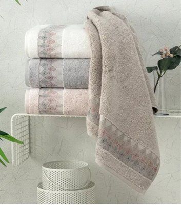Набор махровых полотенец Pupilla из 4-х шт. 70x140 см, модель 49 212573 фото