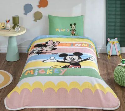 Постільна білизна TAC Disney Mickey & Mouse Happy Pike дитячий 216142 фото