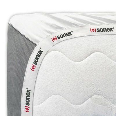 Простирадло на гумці Sonex Aero Optical White 200x200+25 см 57931 фото