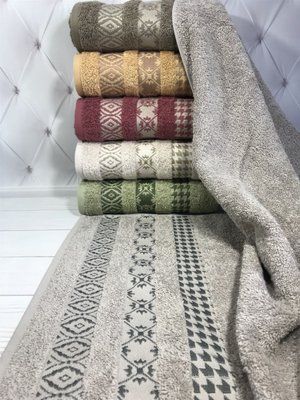 Набор махровых полотенец Pupilla из 6 шт. 50х90 см. Best 77744 фото