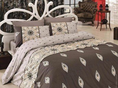 Постільна білизна First Choice de luxe ранфорс Sunglow євро 46007 фото