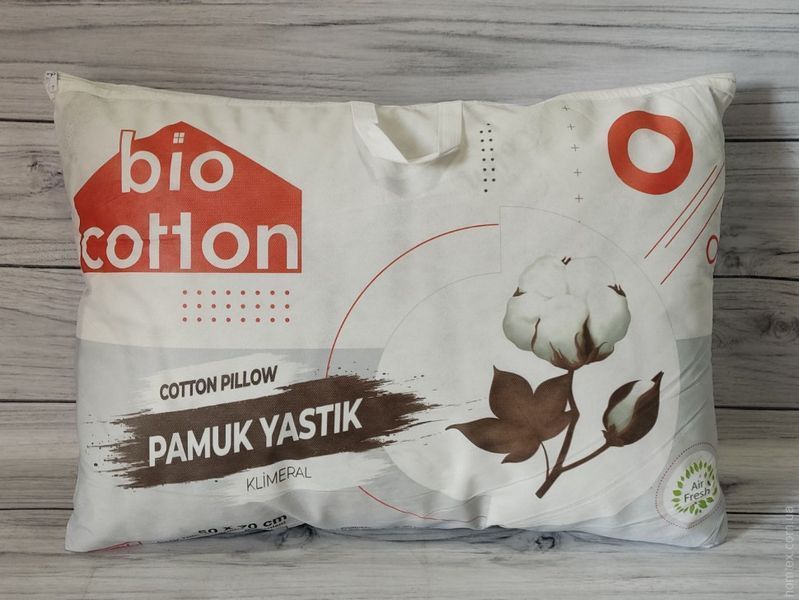 Подушка Bio Cotton бавовняна 50x70 см. 124719 фото