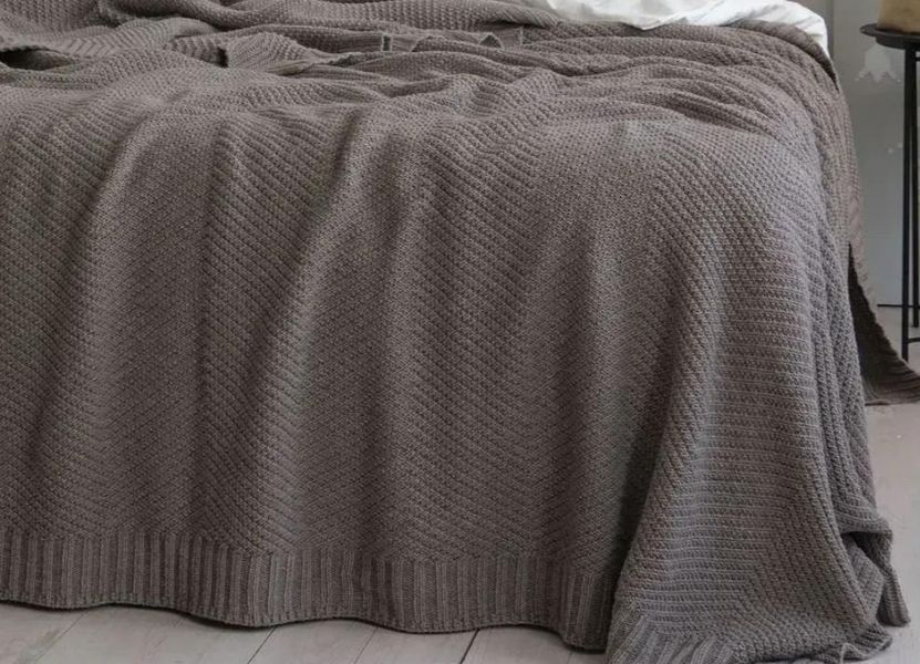 Плед - Покрывало La Modno Wool Cotton Balance Mink 150х200 см 218984 фото