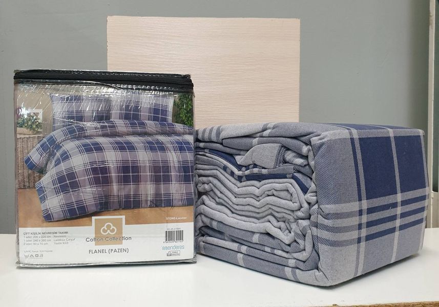 Постільна білизна Cotton Collection фланель модель 65 полуторне 212428 фото