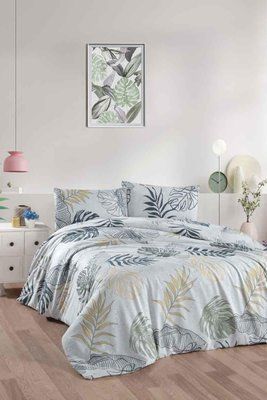 Постільна білизна Cotton Collection фланель модель 48 полуторне 212411 фото