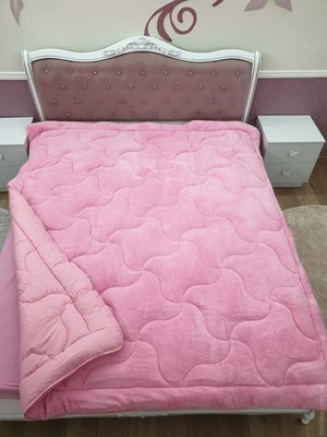 Одеяло плюшевое Welsoft Zeron розовое 195x215 см 117604 фото