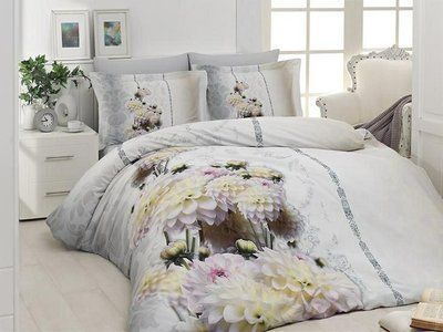 Постільна білизна First Choice Dania сатин 3D євро 70793 фото