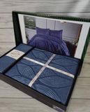 Покрывало жаккардовое Karina Homme Carlotta indigo 250x260 см 114708 фото