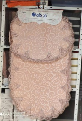 Набір килимків для ванної Estima lux рожевий (68x115 см + 57x80 см) 117048 фото
