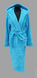 Халат махровий жіночий довгий з капюшоном Welsoft (TM Zeron), бірюзовий. 75243 фото 1