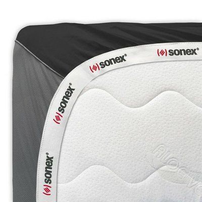 Простирадло на гумці Sonex Aero Black Diamond 180x200+25 см 57929 фото